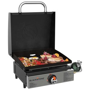 17 Tabletop Griddle with Hood