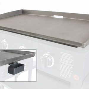 36in Rear Grease Griddle Top w/ Grease Cup