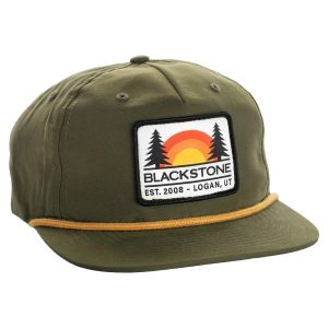Hat-Loden/Gold with Blackstone Sunset Patch